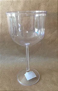 Taça Acrilica 500ml Gin Cristal Duravel 20unids