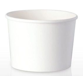 Pote Papel 480/520ml Branco 50 unids