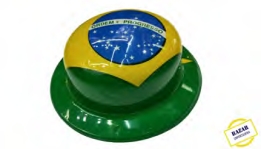 Chapeu Bandeira - poliestileno unid