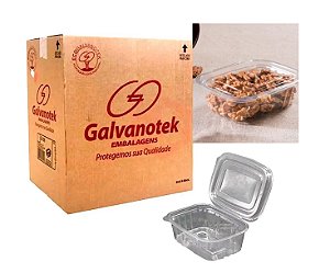 Galvanotek GA88 Pote Retangular 250ml tampa articulada c/200 unids