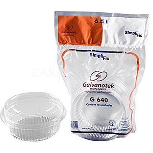 Galvanotek G640 Embalagem Doce redondo 170ml c/10 unids