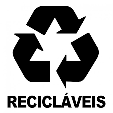 Adesivo Coleta Seletiva:Recicláveis unid