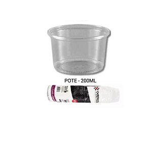 Pote Descartável 200ml Copaza (P13) 50 unids