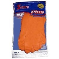 Luva PVC G Sanro Laranja par