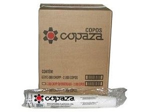 Copo Descartavel 200ML Translucido Copaza  2500 unids