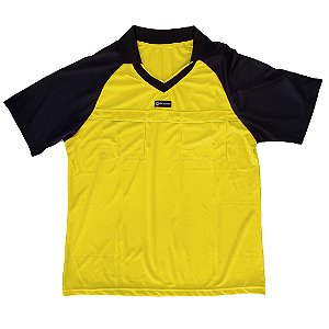 Camisa para Árbitro - Juiz de Futebol AX Esportes Amarelo