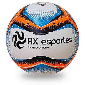 Bola de Futevôlei AX Esportes Amarelo e Preto - Mercadão Dos