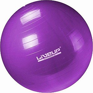 Bola Fitball Liveup 55cm - Suporta 200 Kg