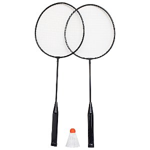 Kit Badminton Convoy C/2 Raquetes e 1 Petecas (Sem Sacola)