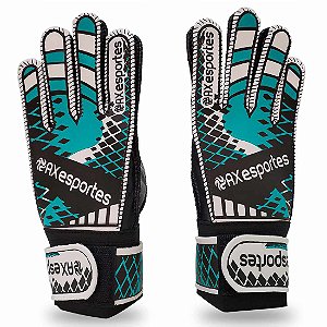 Luva de Goleiro AX Esportes Adulto Azul TAM-G