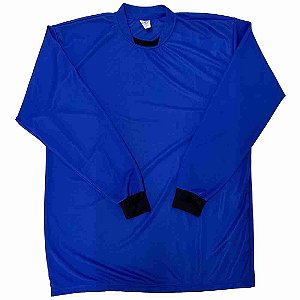 Camisa para Goleiro Azul AX Esportes Adulto Tam G (sem almofada)
