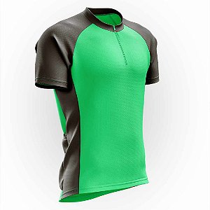 Camisa para Ciclista Pitgol - Limão e Preto
