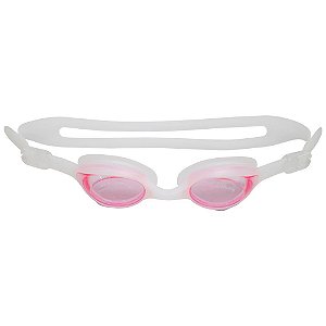Óculos de Natação Convoy Silicone Adulto - Rosa