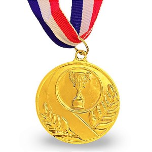 Medalha AX Esportes 50mm Honra ao Mérito Dourada - YWA 454 TAÇA PEQ. - EXCLUSIVIDADE E LANÇAMENTO