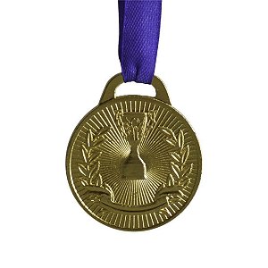 Medalha AX Esportes 35mm Honra ao Mérito Bronzeada YWA 468 - EXCLUSIVIDADE