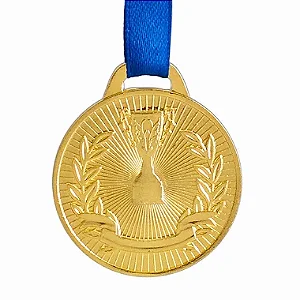 Medalha AX Esportes 40mm H. Mérito Dourada YWA 469 / 430 - EXCLUSIVIDADE