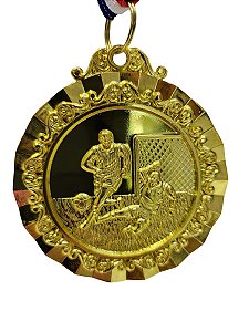 Medalha AX Esportes 65mm YWA 470 FUTEBOL CAMPO -  EXCLUSIVIDADE