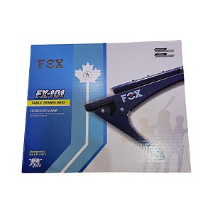 Suporte com Rede AX Tênis De Mesa FOX FX-101 Grampo Peq. 616 - Exclusividade