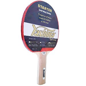 Raquete de Tênis de Mesa Yashima Starter Borracha Simples 9422/82000 Veloc. 2