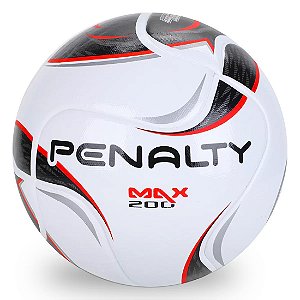 Bola de Futsal Penalty MAX 200 X Termotec - Branco e Preto