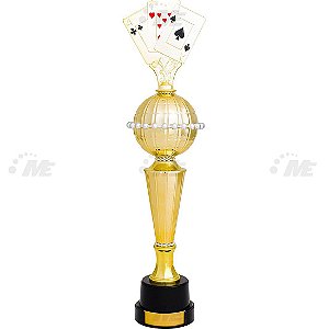 Troféu Piazza Baralho 472/5 65cm - 1º Colocado