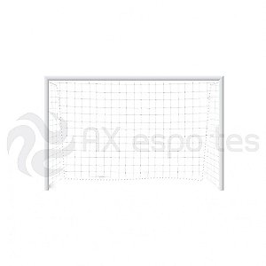 Trave de Futsal AX Esportes Tubular Sem Requadro (3.00x2.00) - Par