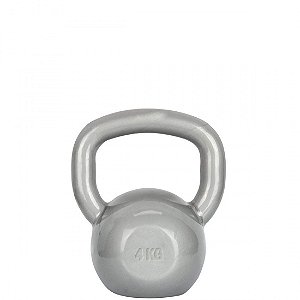 Kettlebel Revestido 04 Kg AX Esportes (Unidade)