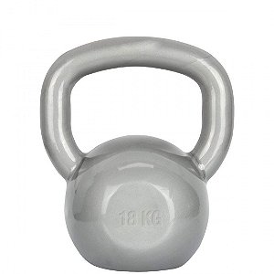 Kettlebel Revestido 18 Kg AX Esportes (Unidade)