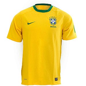 Camisa Nike CBF Brasil - Edição Especial Amarela - TAMANHO G