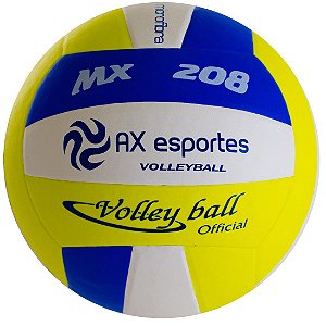 Bola de Futevôlei AX Esportes Amarelo e Preto - Mercadão Dos