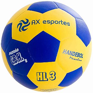 Bola de Handebol Adulto AX Esportes H3L Matrizada - EXCLUSIVIDADE