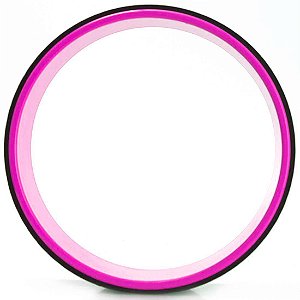 Roda Yoga e Pilates (Yoga Wheel) AX Esportes Rosa