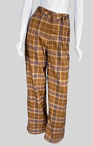 Calça xadrez