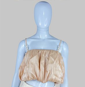 Blusa brilhosa TAM P