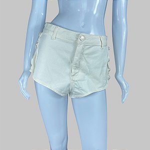 Short off white tam 38