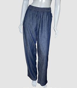 Calça jeans cos de elástico  TAM P