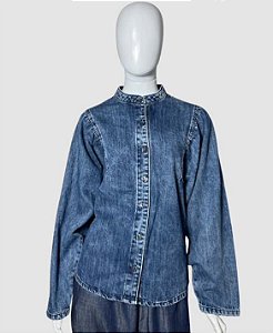 Camisa manda longa jeans TAM PP