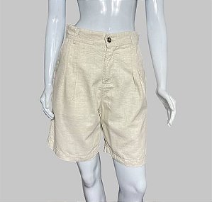 Short sarja bege TAM 36