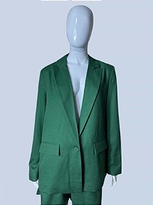 Conjunto alfaiataria verde