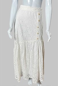 saia branca longa TAM PP