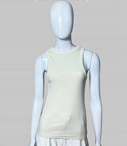 camiseta bege claro TAM P