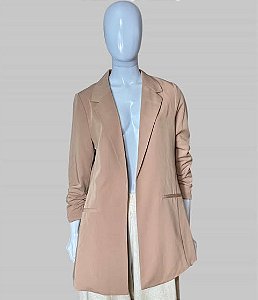 blazer marrom claro TAM M