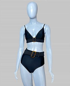 biquini preto TAM P