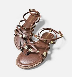 rasteira marrom TAM 38