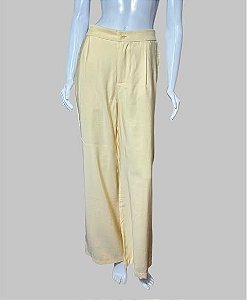 Calça Cor Amarelo Claro - 38