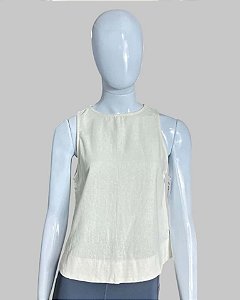BLUSA OFF WHITE TAM P