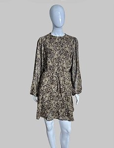 VESTIDO ESTAMPADO TAM P CÓD. 161