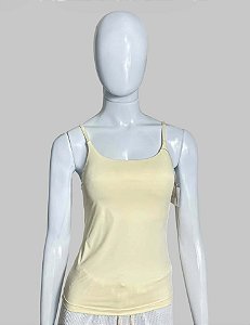 BLUSA COM BOJO AMARELO MANTEIGA TAM P