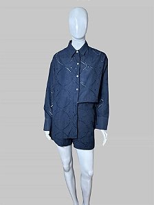 CONJUNTO AZUL MARINHO LAISE TAM P