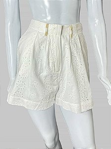 SHORT LAISE BRANCO TAM PP CÓD. 176